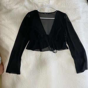 Cropped blouse